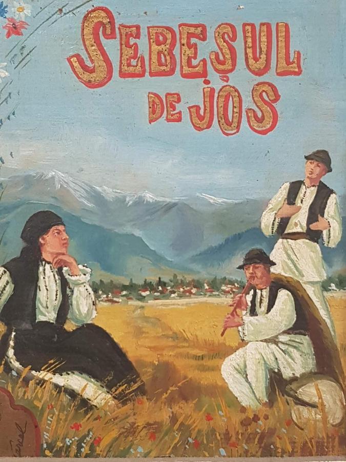 Casuta Din Rusca Villa Sebesu de Jos Dış mekan fotoğraf